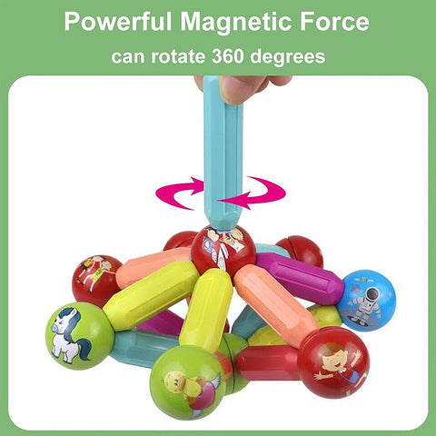 Magnetic Building Blocks For Kids Early Development Premium Quality