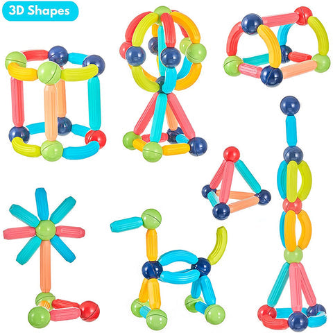 Magnetic Building Blocks For Kids Early Development Premium Quality