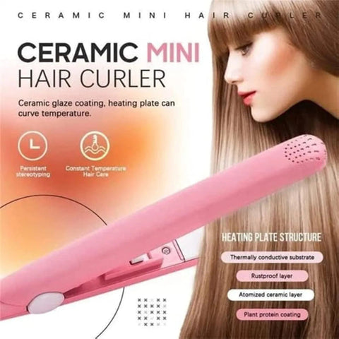 Mini Hair Straightener, Travel Size Portable