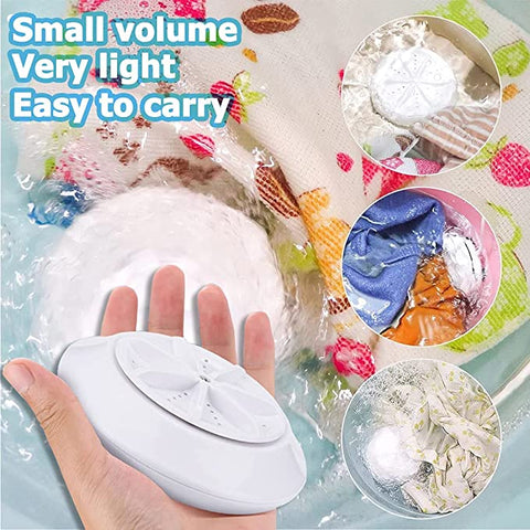 USB Powered Mini Turbo Washing Machine