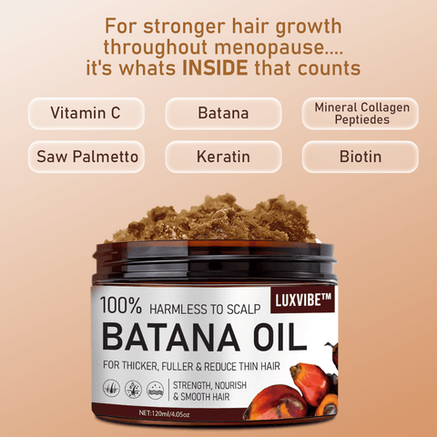 Batana Oil Pure Luxe Hair Boost Hair Growth Oil + Free Derma Roller
