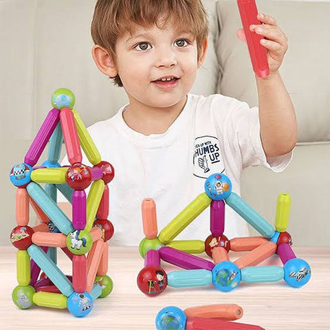 Magnetic Building Blocks For Kids Early Development Premium Quality