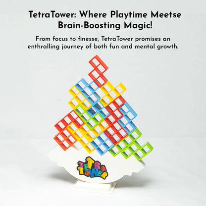 PREMIUM TETRA TOWER - Educational Blocks Toys For All Age